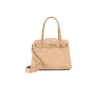 Dune London 'dinidefine' Suede Bag In Natural Natural One Size
