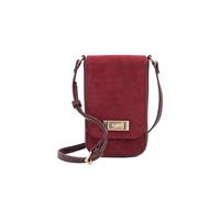 Dune London 'dinkydiscreet' Suede Cross Body Bag In Red Red