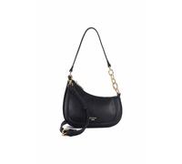 Dune London 'direction' Leather Shoulder Bag In Black Black One Size