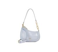 Dune London 'direction' Leather Shoulder Bag In Blue Blue One Size