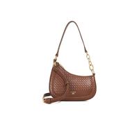 Dune London 'direction' Leather Shoulder Bag In Brown Brown One Size