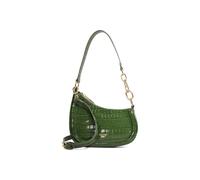 Dune London 'direction' Leather Shoulder Bag In Green Green One Size