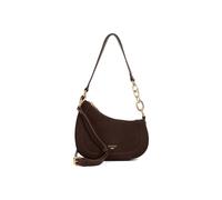 Dune DIRECTION Asymmetric Chain Detail Shoulder Bag One Size Suede