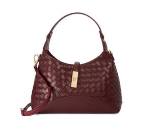 Dune London DORSET Woven Turn Lock Shoulder Bag
