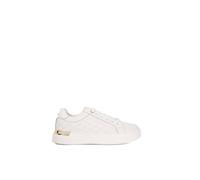 Dune London 'elba' Leather Trainers In White White