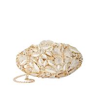 Dune London EXTRAVAGANT Embellished Studded Clutch Bag One Size
