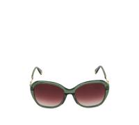 Dune London female Georgia Oversized Glam Sunglasses - Green, Green,Black,Multi
