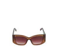 Dune London female Gleam Oversized Fashion Sunglasses - Brown, Brown,Burgundy