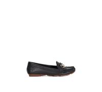 Dune London 'ganwell' Leather Loafers In Black Black 7