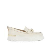 Dune London Glide Flatform Loafers BROWN SIZE 3