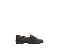 Dune London 'greek' Leather Loafers In Black Black