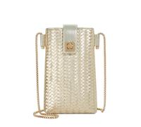 Dune London KEYSTONE Woven Cross Body Turn Lock Purse One Size Crossbody Bag