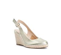 Dune London Ladies CAPABLE Leather Jute Wedge Heel Sandals Size UK 3 Wedges