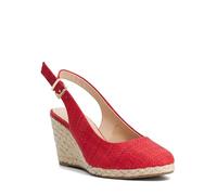 Dune London Ladies CAPABLE Leather Jute Wedge Heel Sandals Size UK 5 Wedges