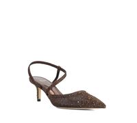 Dune London Ladies CHASING Pointed Toe Kitten Heel Court Shoes Size UK 5