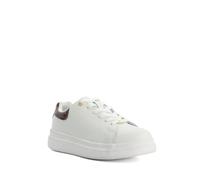 Dune London Ladies Electron Lace-Up Platform Trainers Size UK 5 White