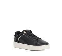 Dune London Ladies ELLI Lace Up Chunky Flatform Trainers Size UK 5 Flat Heel Black