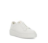 Dune London Ladies EVIENNE Leather Lace-Up Chunky Trainers Size UK 5 White