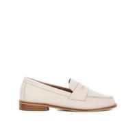 Dune London Ladies GINELLI Penny Loafer Size UK 5 Flat Heel Loafers Ecru