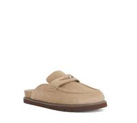 Dune London Ladies Goldens Suede Backless Mule Loafers Size UK 6 Suede Mules