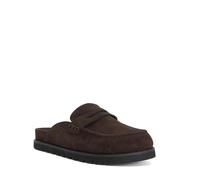 Dune London Ladies Goldens Suede Backless Mule Loafers Size UK 7 Suede Mules