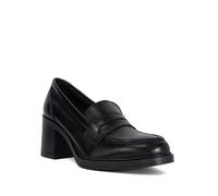 Dune London Ladies Gratefully Leather Penny Loafer Size UK 6 Loafers Black