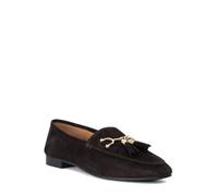 Dune London Ladies GREYBY Tassel-Detail Loafers Size UK 3 Suede Brown