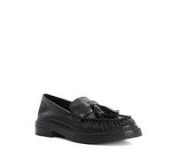 Dune London Ladies GRIDS Tassel-Detail Loafers