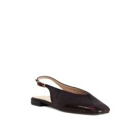 Dune London Ladies Heartbeat Leather Slingback Ballet Flats Ballet Pumps