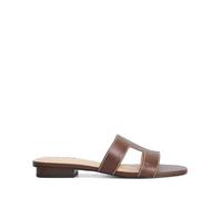 Dune London Ladies LOUPE Smart Slider Sandals Size UK 7 Flat Sandals