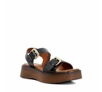 Dune London Ladies LUNO Double Strap Flatform Sandals Size UK 7 Casual Sandals