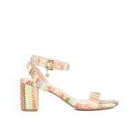 Dune London Ladies MEMEE Mid Block Heel Sandals Size UK 5 Heeled Sandals