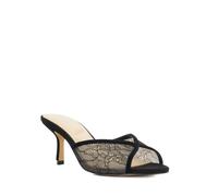Dune London Ladies MONARCHS Open-Toe Heeled Mules Size UK 7 Heeled Sandals