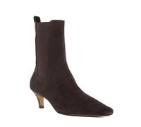 Dune London Ladies ODELE Wide Fit Chisel Toe Kitten Heel Chelsea Ankle Boo Size UK 6 Kitten Heel Suede Ankle Boots