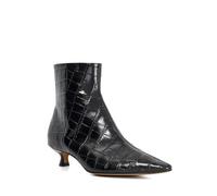 Dune London Ladies ODORE Leather Kitten Heel Ankle Boots Size UK 7 Kitten Heel
