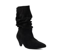 Dune London Ladies ORANGE Ruched Ankle Boots Size UK 5 Suede