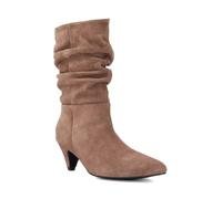 Dune London Ladies ORANGE Ruched Ankle Boots Size UK 5 Suede