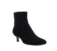 Dune London Ladies ORINA Asymetric Kitten Heel Suede Ankle Boots Size UK 5 Suede