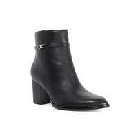 Dune London Ladies PAGETY Block-Heel Ankle Boots Size UK 4