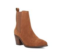 Dune London Ladies PASIL Almond Toe Block Heel Boots Size UK 3 Stacked Heel Ankle Boots