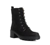 Dune London Ladies PLUSHY Nubuck Lace-Up Boots Size UK 6 Ankle Boots