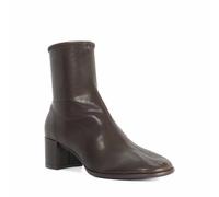Dune London Ladies PYRO Leather Block Heel Ankle Boots