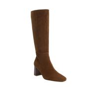 Dune London Ladies SALFIE Block Heel Knee High Boots Size UK 5 Suede