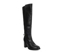Dune London Ladies SECRETLY Block Heel Leather Buckle Detail Knee High Boots Size UK 4