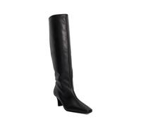 Dune London Ladies SELINNI Leather Knee High Boots Size UK 6 Block Heel