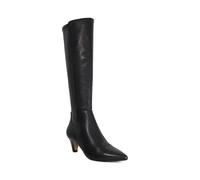 Dune London Women's Ladies Sera - Low Suede Knee-High Boots - Black - Size: 6