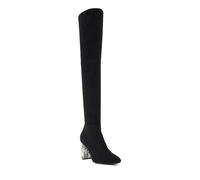 'Stylish' Over The Knee Boots Dune London Black 6