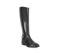 Dune London Ladies TALIAS Leather Metal Buckle Knee High Boots Size UK 5