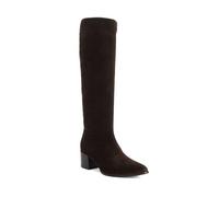 Dune London Ladies TAUTLY Heeled Knee-High Boots Suede Knee High Boots