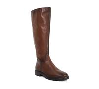 Dune London Ladies TAYAH Wide Fit Leather Knee High Boots Size UK 8 Flat Heel